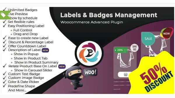 WooCommerce Advance Product Label and Badge Pro