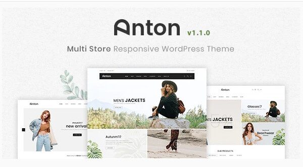 Anton - Multi Store Responsive WordPress Theme