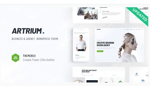 Artrium - Creative Agency & Web Studio Theme