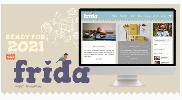Frida - A Sweet & Classic Blog Theme