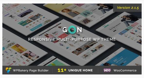 Gon - Responsive Multi-Purpose Theme