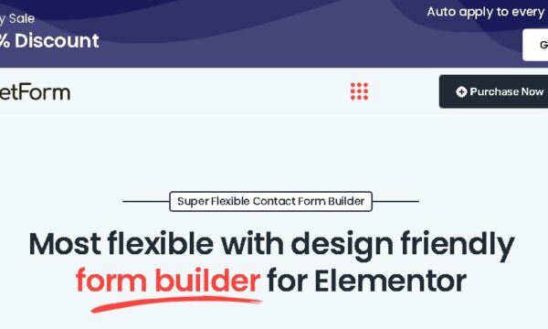 MetForm Pro - Advanced Elementor Form Builder