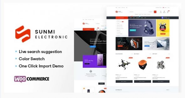 Sumi - Electronics WordPress Theme for WooCommerce (RTL supported)