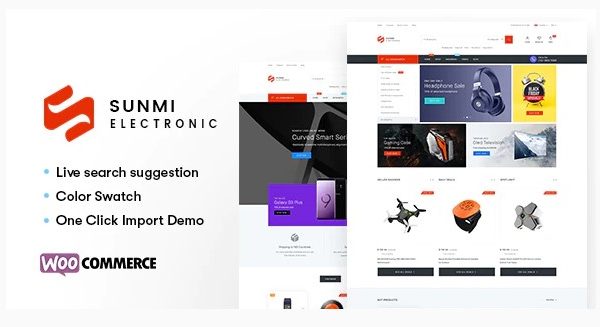 Sumi - Electronics WordPress Theme for WooCommerce (RTL supported)