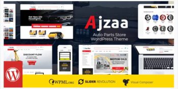 Ajzaa - Auto Parts Store WordPress Theme