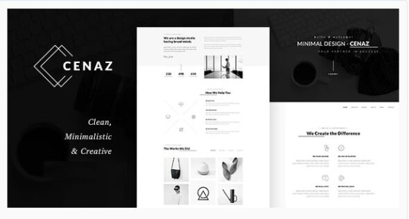 Cenaz - Minimal Multipurpose WordPress Theme
