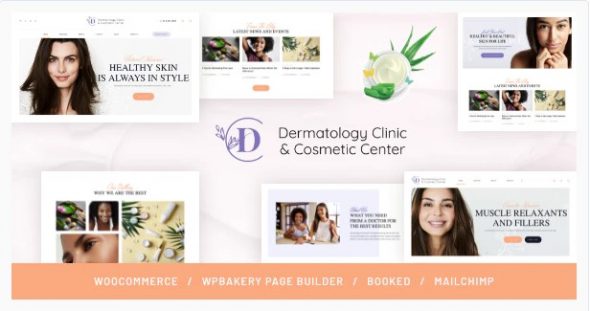 D&C - Dermatology Clinic & Cosmetology Theme