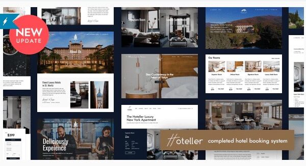 Hoteller - Hotel Booking WordPress