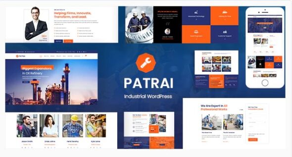 Patrai Industry - Industrial WordPress