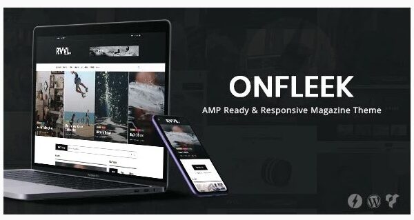 Onfleek - AMP Ready and Responsive Magazine Theme