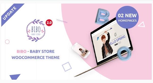 Bibo Baby Store & Kids Shop v - WooCommerce WordPress Theme