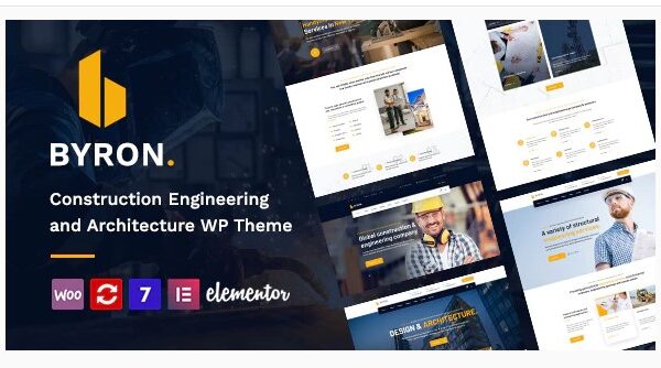 Byron - Construction and Engineering WordPress Theme