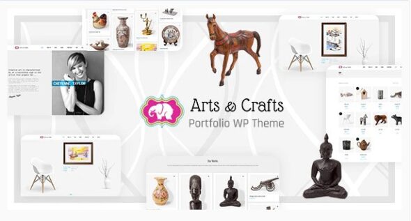 Crafts & Arts - Artist Portfolio Theme