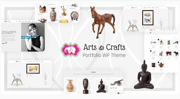 Crafts & Arts - Artist Portfolio Theme