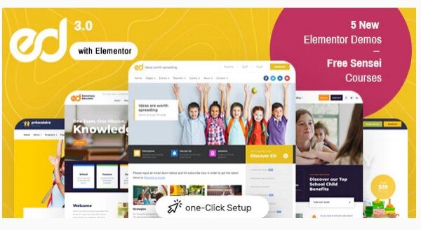 Ed School - Education WordPress Theme