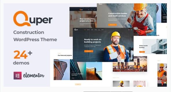 Quper v1.5 - Construction and Architecture WordPress Theme