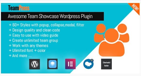 TeamPress - Team Showcase plugin