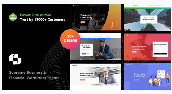 Businext - Business and Financial Institution WordPress Theme