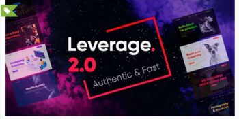 Leverage - Creative Agency & Portfolio WordPress Theme