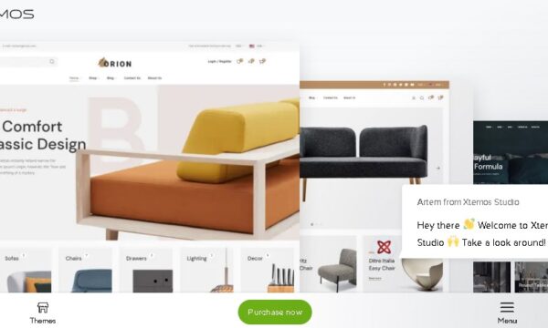 Orion - eCommerce theme for furniture, handmade and decor