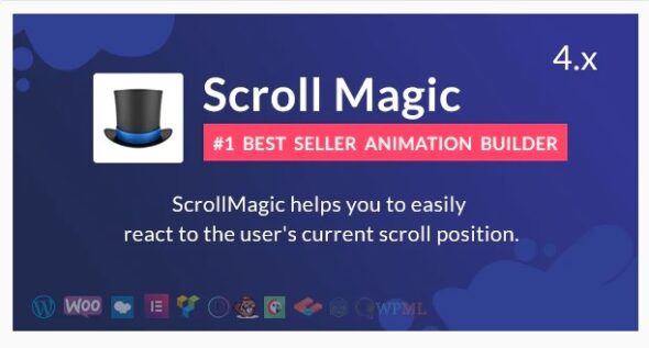 Scroll Magic WordPress – Scrolling Animation Builder Plugin