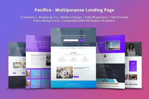 Pacifico - Multifunction HTML Home Page