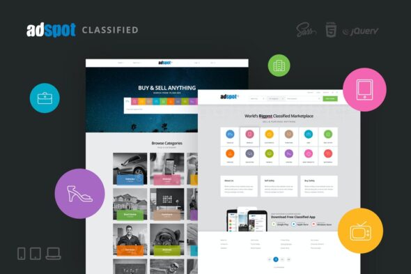 AdSpot - Authentic Classified Template