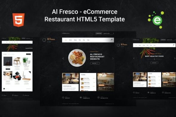AlFresco - HTML5 Ecommerce Restaurant Template