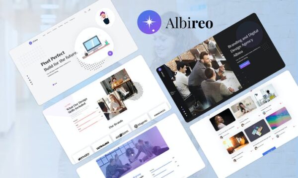 Albireo - HTML5 Creative One Page Template
