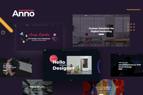 Anno - Digital Agency HTML5 Template