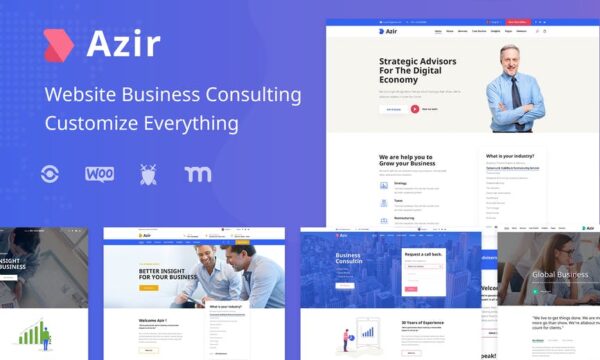 Azir Consulting Finance HTML5 Template