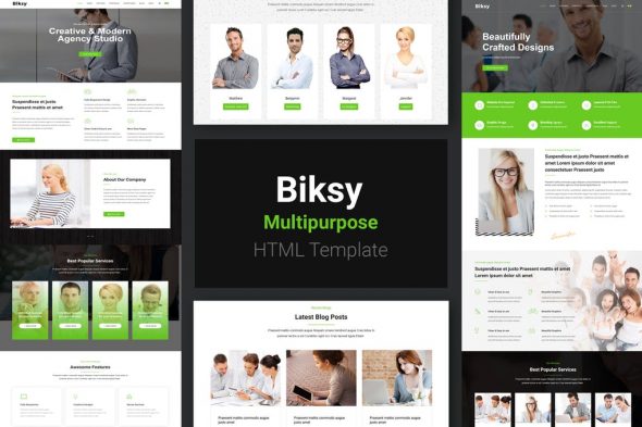 Biksy Business HTML5 Template