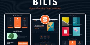 Bilis - Agency Landing Page Template