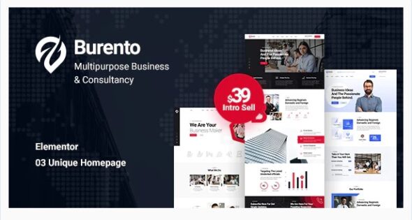 Burento - Multipurpose Business WordPress Theme