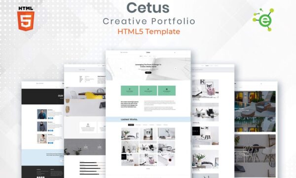 CETUS - Creative Porfolio HTML5 Template