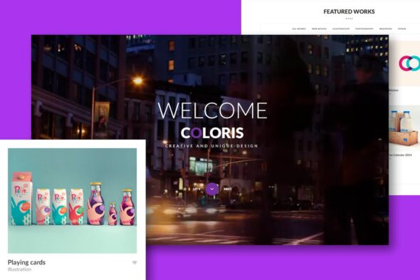 Coloris - Premium Portfolio HTML Template
