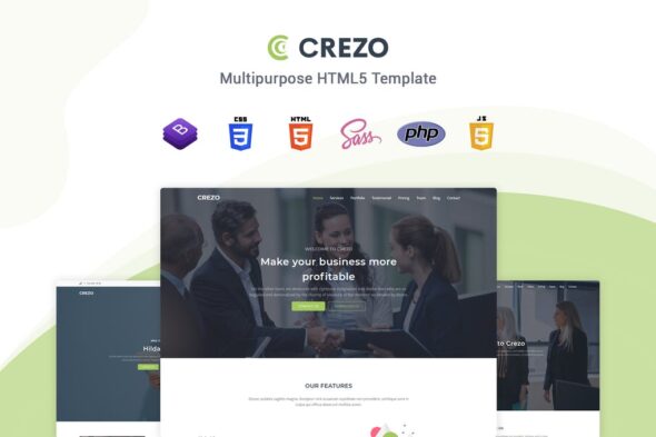 Crezo - Multipurpose HTML5 Template