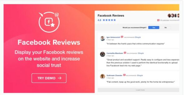 Facebook Reviews - WordPress Facebook Reviews plugin