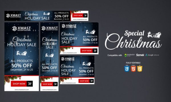 HTML5 Christmas Special Banner