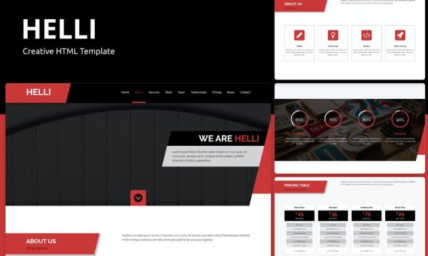 Helli - Creative HTML Template