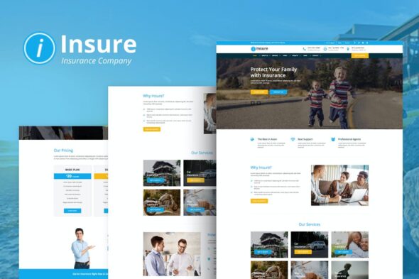 Insure - Insurance & Business HTML Templ
