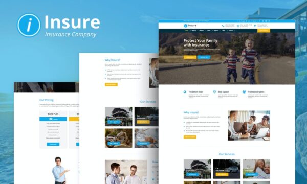 Insure - Insurance & Business HTML Templ