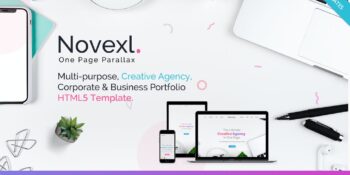 Novexl - Creative One Page HTML