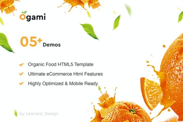 Ogami - Multifunction Organic Store & Bakery HTML