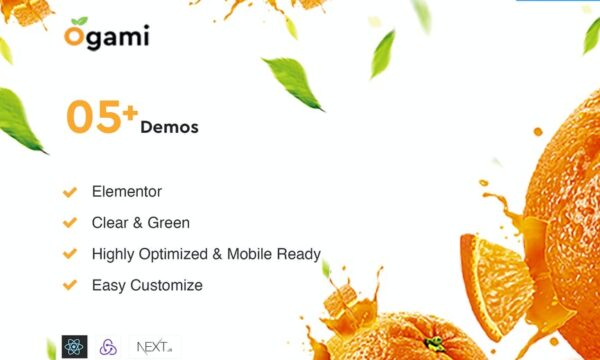 Ogami - React NextJS Organic Ecommerce Templates