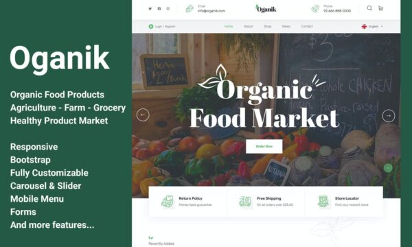 Oganik - Organic Food Products & Agriculture Farm