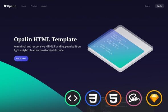Opalin - Starter HTML Template