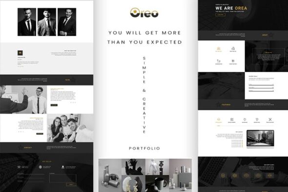 Oreo - Ultimate Creative Home Page