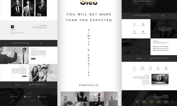 Oreo - Ultimate Creative Home Page