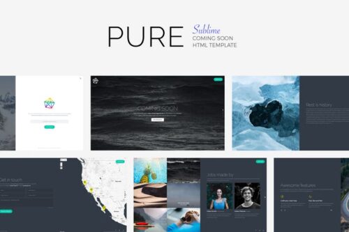 PURE - Sublime Soon Template